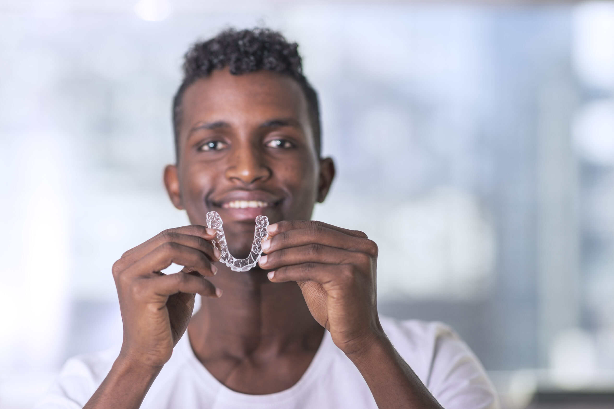Clear removable retainer